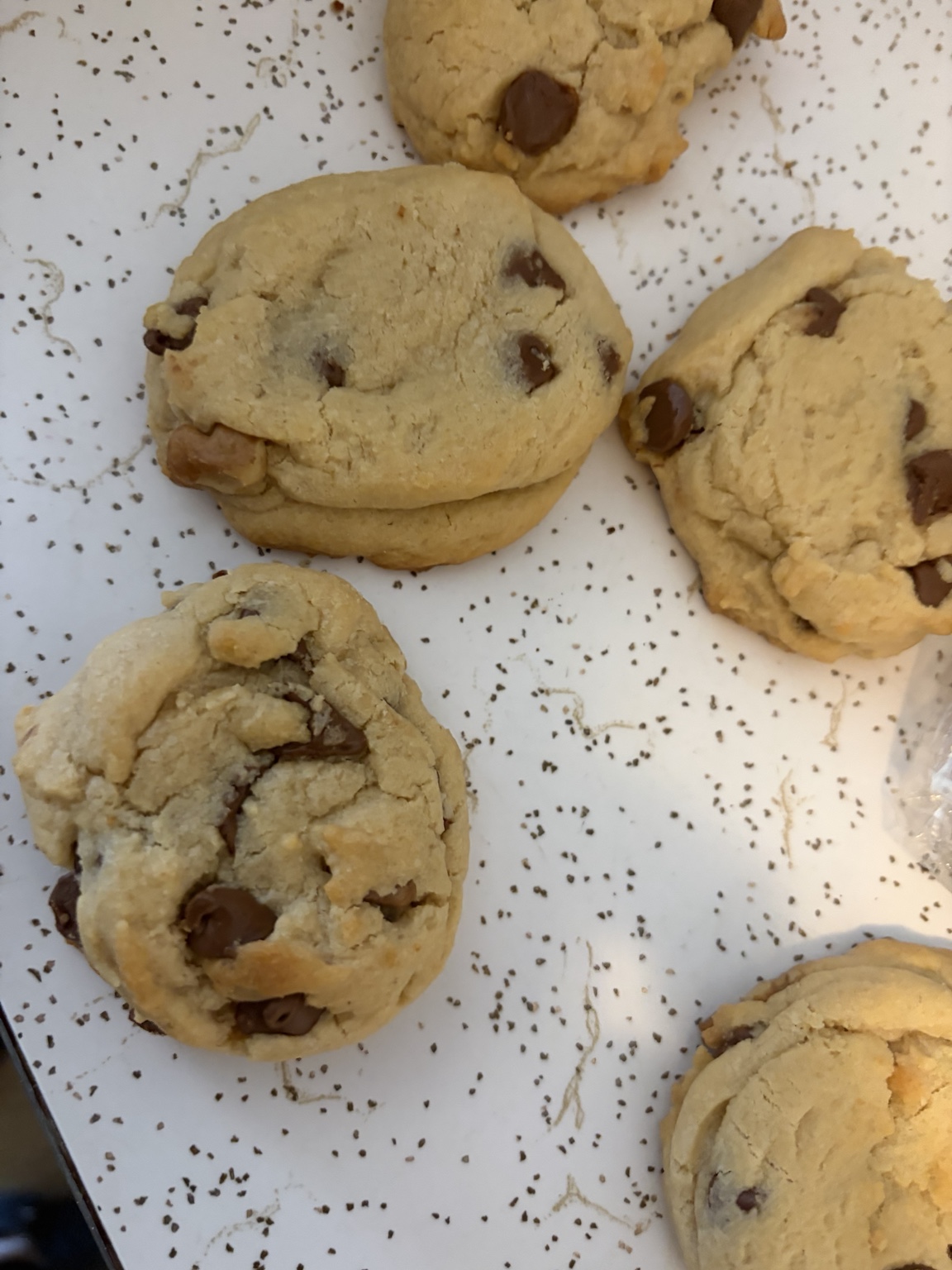 Chocolate chunk cookies