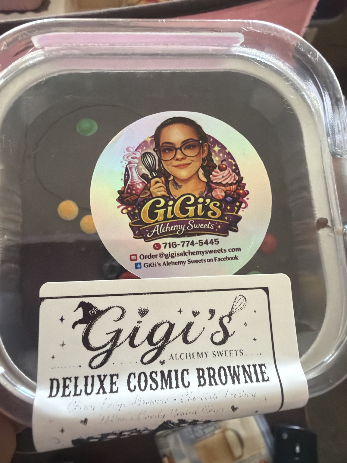 Cosmic brownie