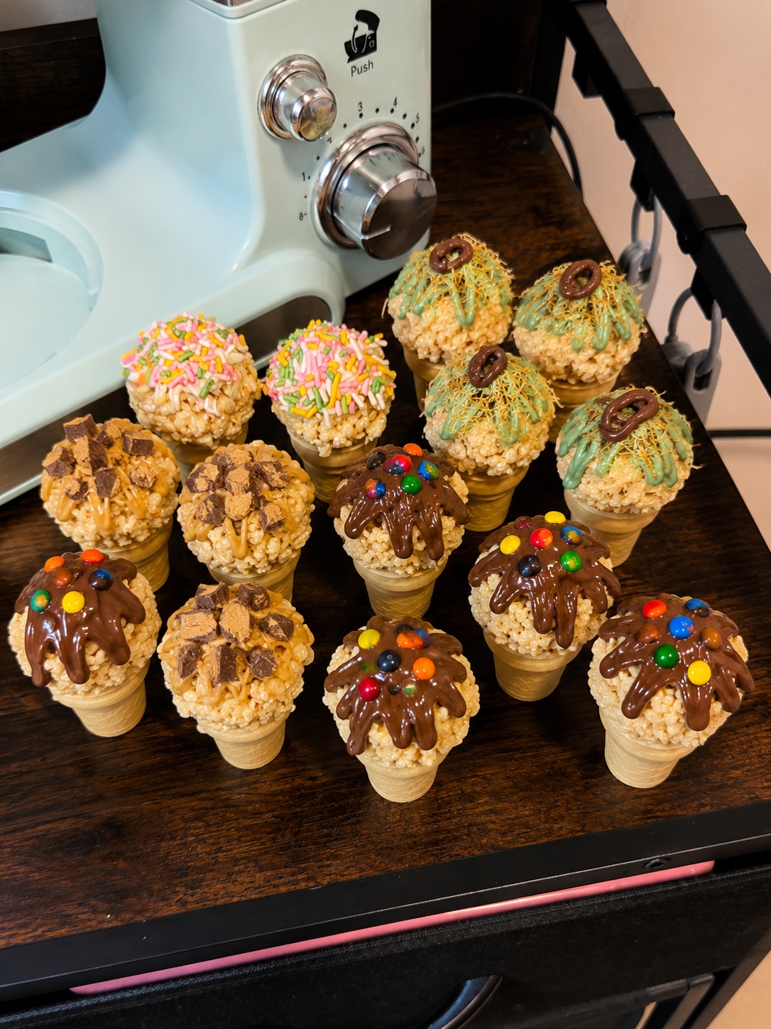 Crispy cones